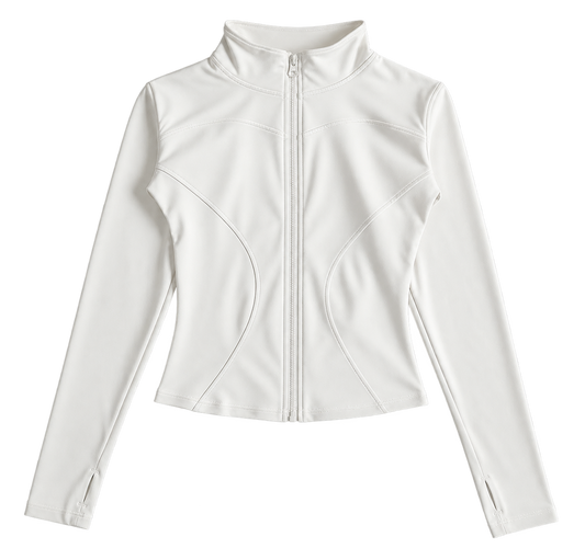 second wind zip-up yoga jacket