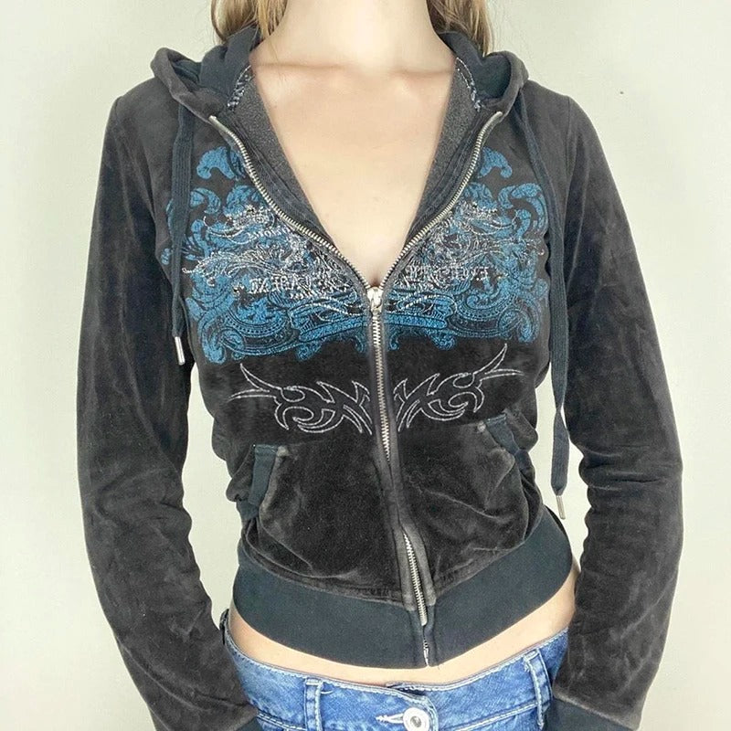 dreamstate zip-up jacket