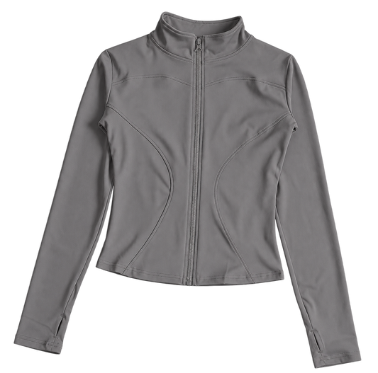 second wind zip-up yoga jacket