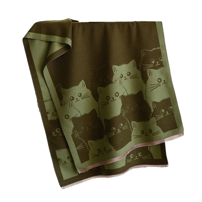 kitten shawl