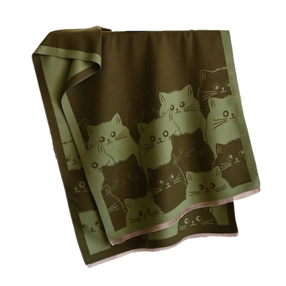 kitten shawl