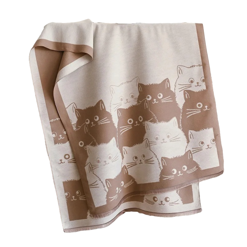 kitten shawl