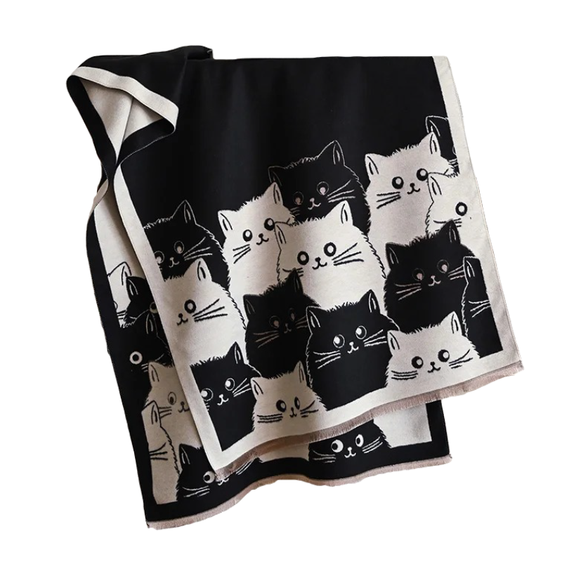 kitten shawl