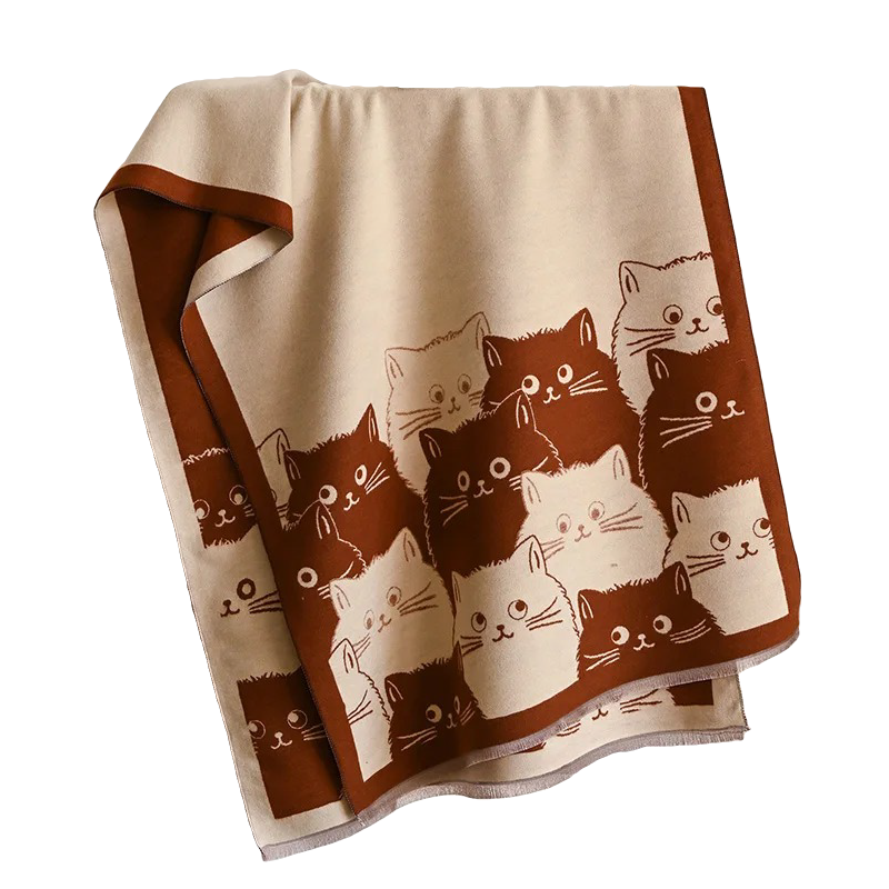 kitten shawl