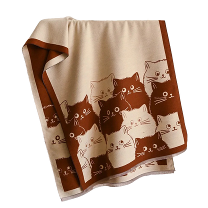 kitten shawl