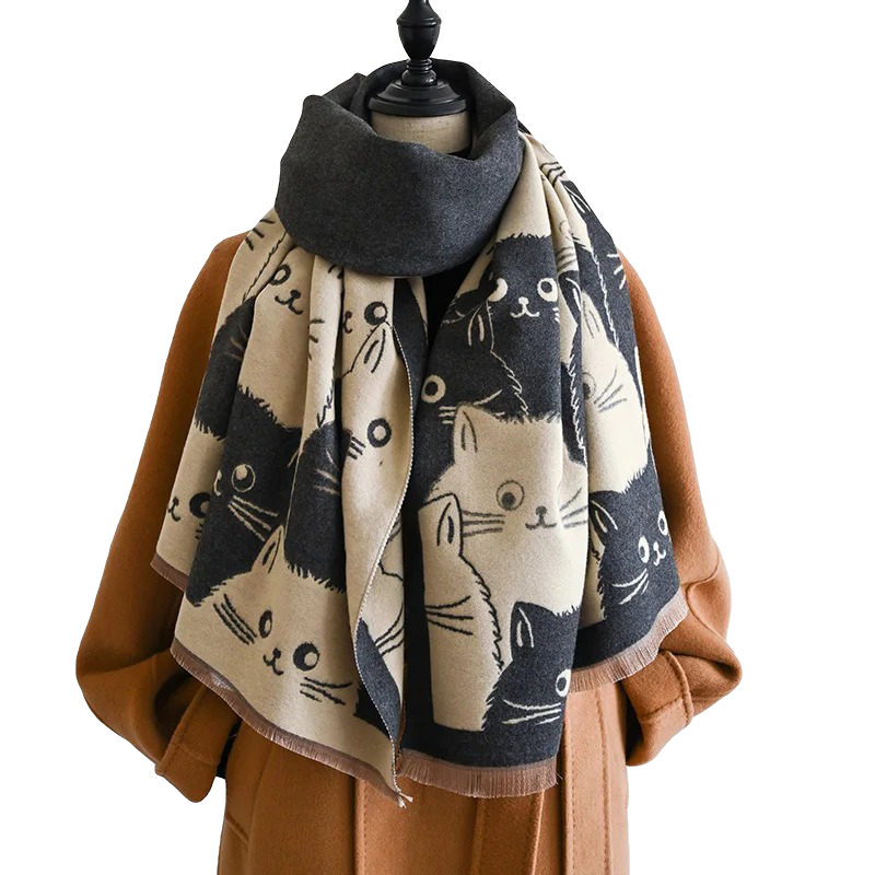 kitten shawl