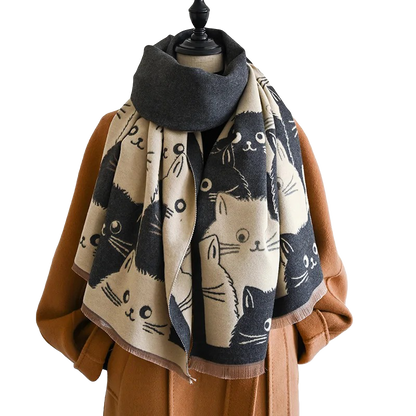 kitten shawl