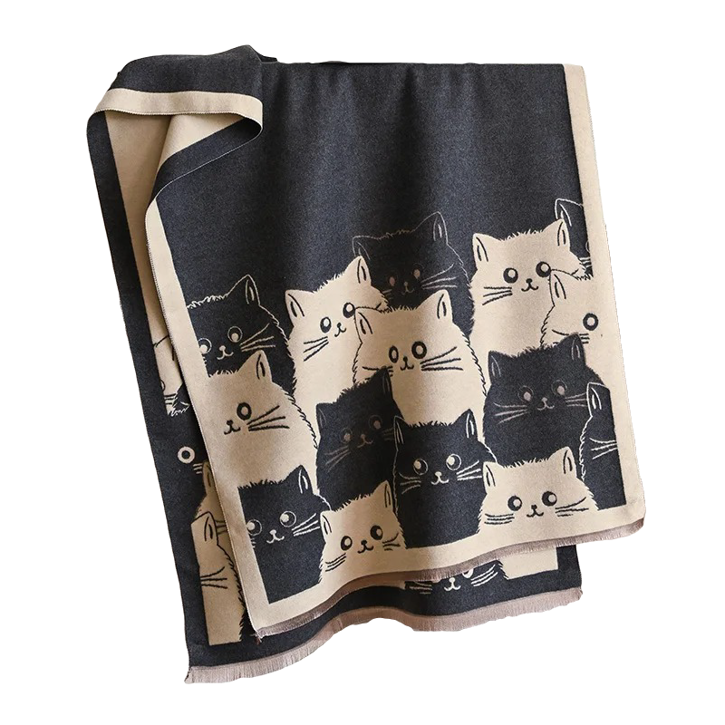 kitten shawl