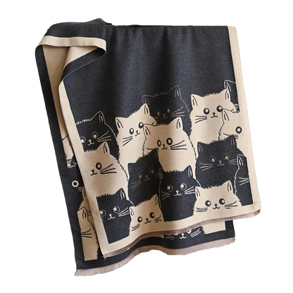 kitten shawl