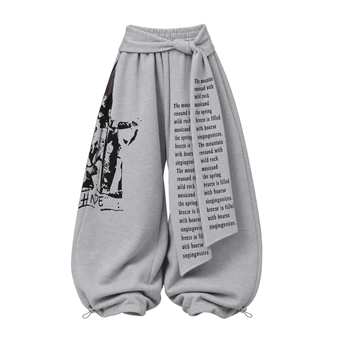 fine print sweatpants