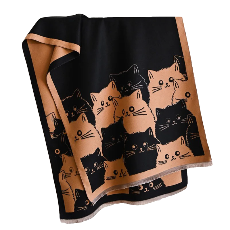 kitten shawl