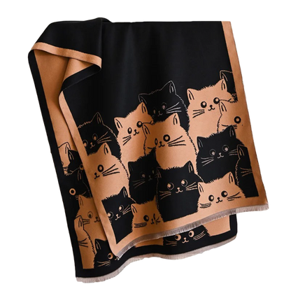 kitten shawl