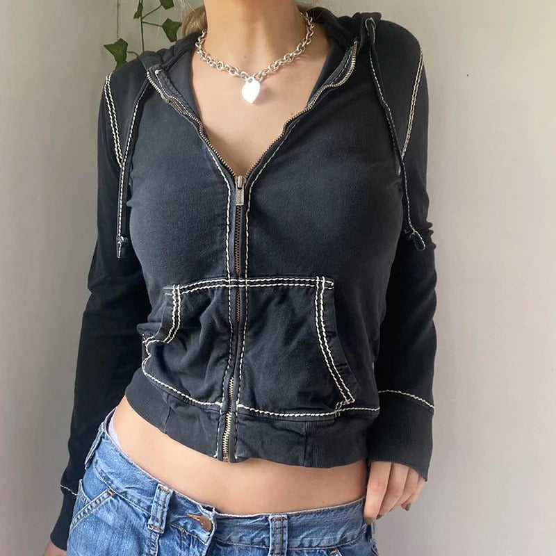 dreamstate zip-up jacket
