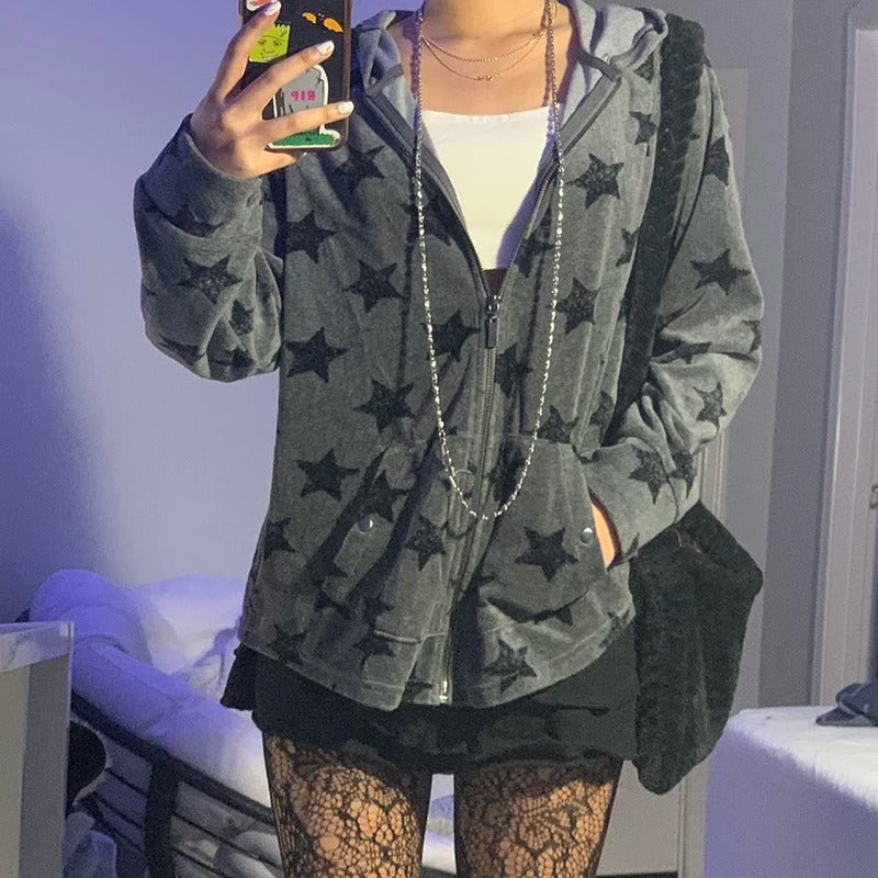 dreamstate zip-up jacket